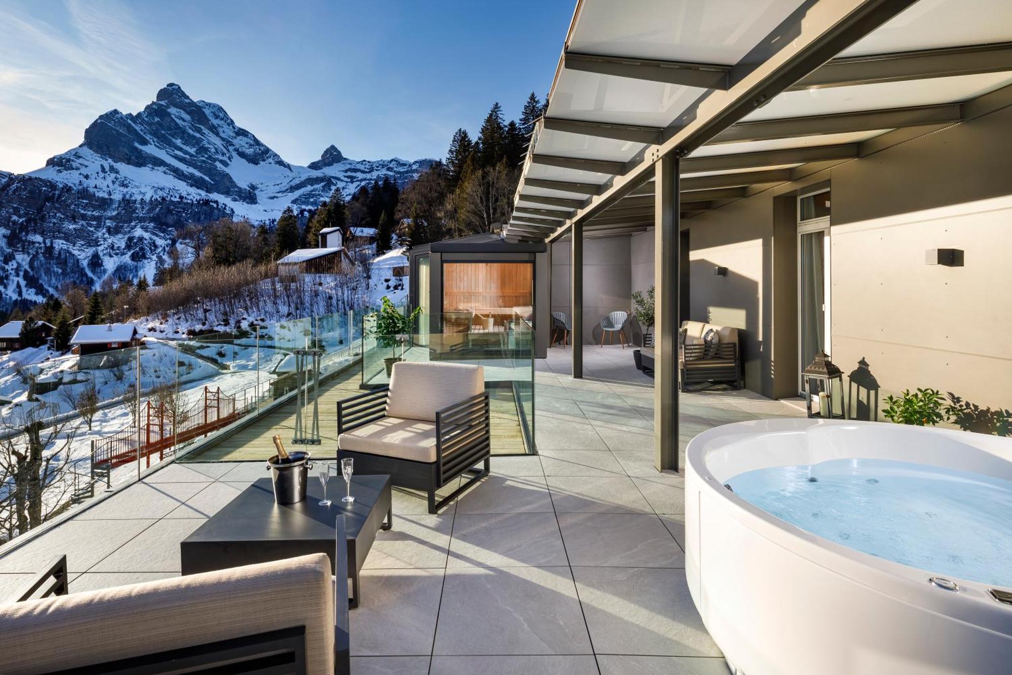 Maerchenhotel Braunwald Exterior foto